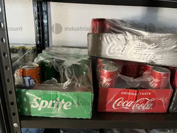1#9629 Stock di bibite analcoliche caffè birre acque minerali succhi di frutta