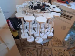 1#9692 Stock di bottiglie di vino, attrezzature e arredi per la ristorazione