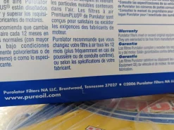 STOCK FILTRI PUROLATOR