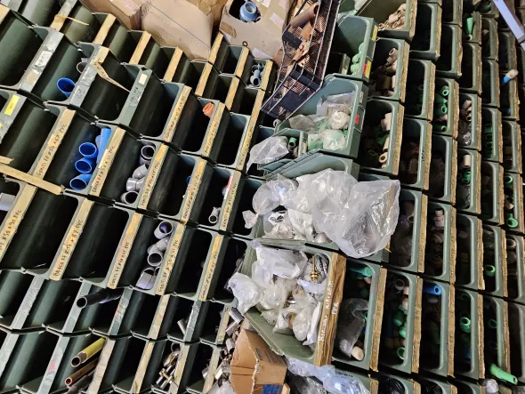 STOCK macchinari materiale vario termoidraulico edile
