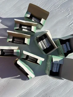 Stock Stringhe, Lacci 100% cotone colore ner