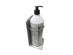 Supporto a Muro per Dispenser Igienizzante in Acciaio Inox
