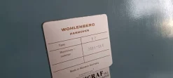 Tagliacarte Wohlenberg 92 MCS2