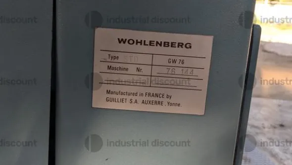 1#9911 Taglierina a ghigliottina Wohlenberg Gw76