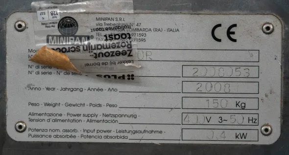 Taglierina Cantucci Minipan
