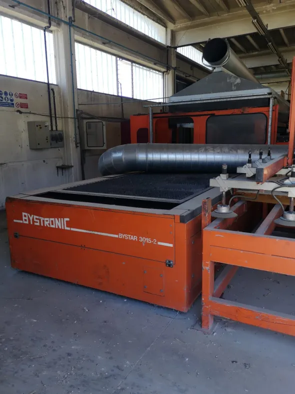 Taglio laser bystronic