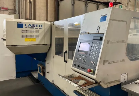 Taglio laser Trumpf Mod Trumatic l 3030 1,8 kw