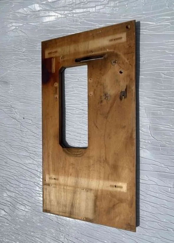 Tavola per macchina da cucire industriale vintage