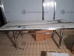 3#9389 Tavoli in acciaio inox