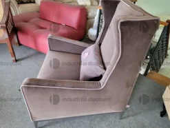 54#9481 Tavolo con banquette e poltrona