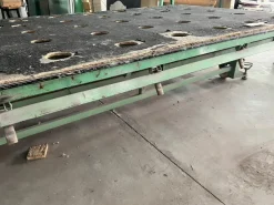 Tavolo da taglio per vetro (usato) 3x2m
