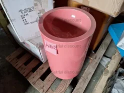 26#9481 Tavolo Pulp e vaso Pink