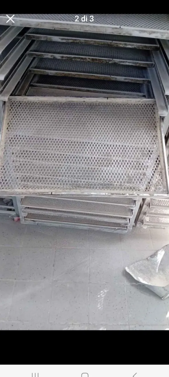 TEGLIE IN ACCIAIO E ALLUMINIO CON CARRELLI