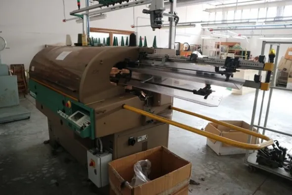 1#7413 Telaio Bentley e montapettini per maglieria