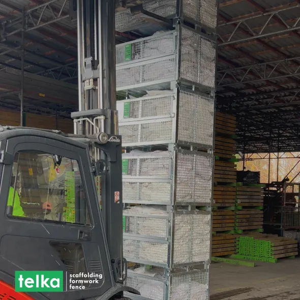 Telka Pallet in rete rinforzata 1200 x 800 x 800 mm
