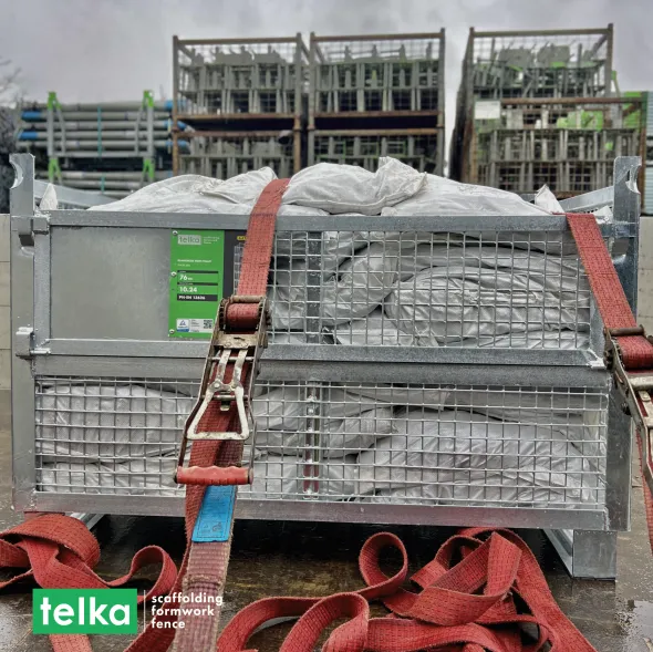 Telka Pallet in rete rinforzata 1200 x 800 x 800 mm