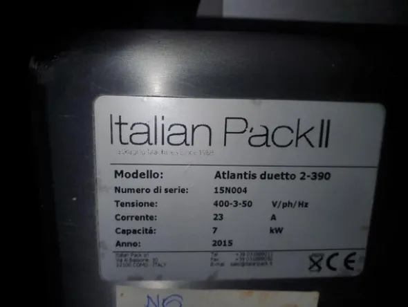7#7097 Termoforatrice Italian Pack II