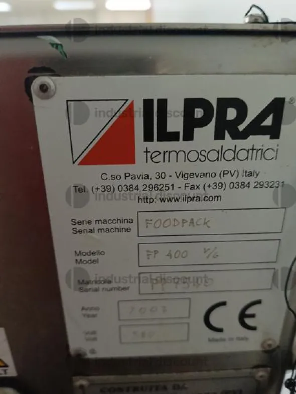 3#9592 Termosigillatrice Ilpra FP400