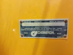 1#7975 Terna gommata Palazzani e Sollevatore con forche Manitou