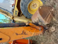 1#7975 Terna gommata Palazzani e Sollevatore con forche Manitou