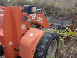 1#7975 Terna gommata Palazzani e Sollevatore con forche Manitou
