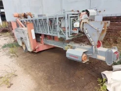 1#7975 Terna gommata Palazzani e Sollevatore con forche Manitou