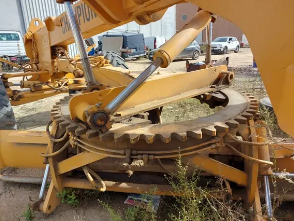 1#7975 Terna gommata Palazzani e Sollevatore con forche Manitou