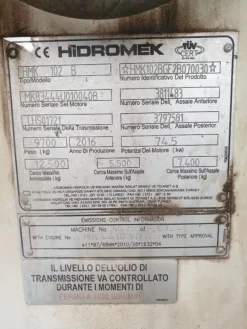 1#4105 Terna HIidromek 102 B S