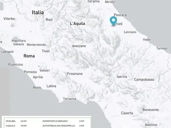 #24208 Terreno a destinazione industriale a Manoppello zona Interporto