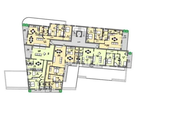 #14605 Terreno edificabile con edificio residenziale in costruzione