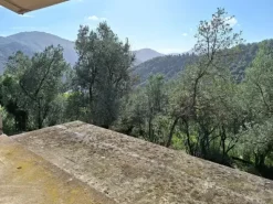#24776 Terreno edificabile con progetto approvato e con struttura portante e tetto completate