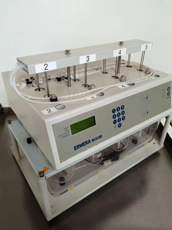 TESTER DISSOLUTORE OFFLINE – ERWEKA DT 700 LH (COMP-17)