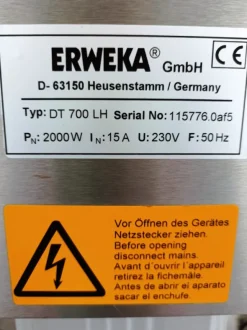TESTER DISSOLUTORE OFFLINE – ERWEKA DT 700 LH (COMP-17)