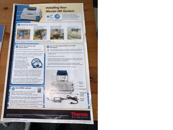Thermo Scientific Nicolet Is10 FT-IR spectrometer