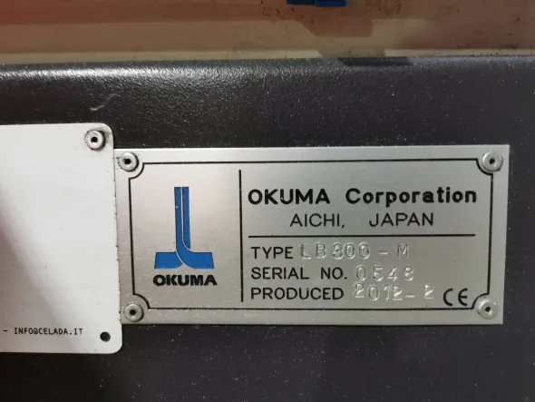 Tornio CNC usato OKUMA LB 300 M