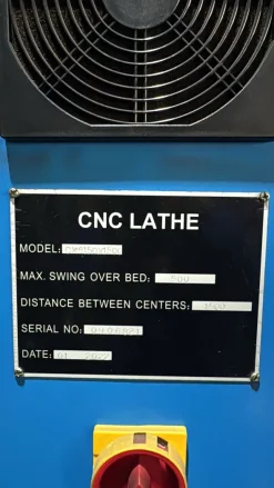 Tornio CNC WMT CK6150 x 1500 – Anno 2022 – Siemens