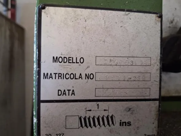 11#8760 Tornio parallelo