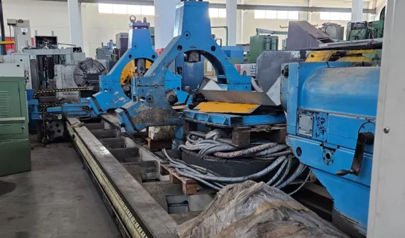 Tornio parallelo cnc WMW 12 metri CNC FAGOR