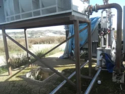 7#4851 Torre di raffreddamento Thermac e cavi elettrici