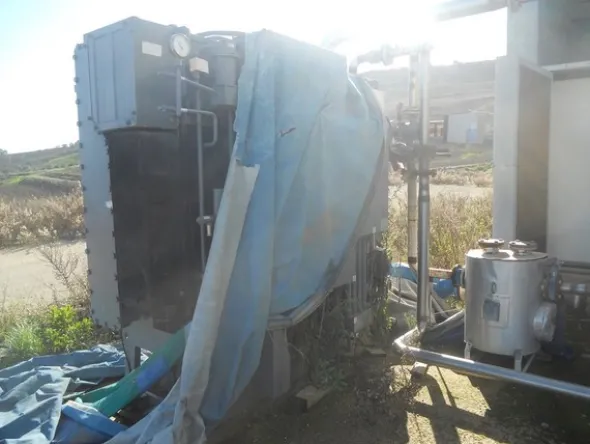 7#4851 Torre di raffreddamento Thermac e cavi elettrici