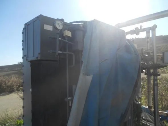 7#4851 Torre di raffreddamento Thermac e cavi elettrici