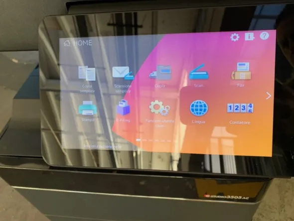7#5022 Toshiba Multifunzione