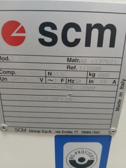Toupie inclinabile SCM T150TL CE usata