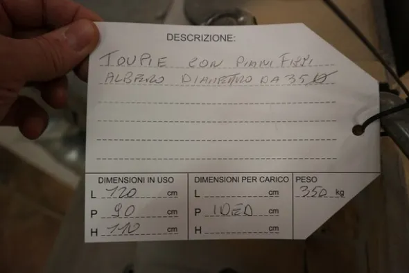 250#6560 Toupie Ong