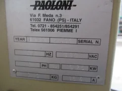 7#3116 Toupie Paoloni ed accessori