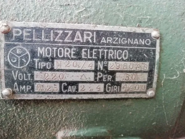 Toupie per tamp. carta vetrata Pellizzari Arzignano