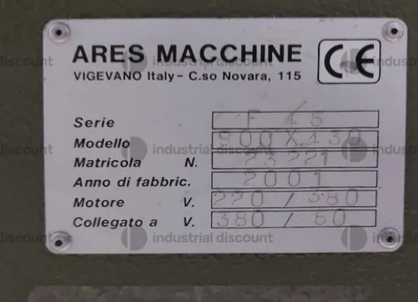 10#9309 Trancia pellami e stiratrice