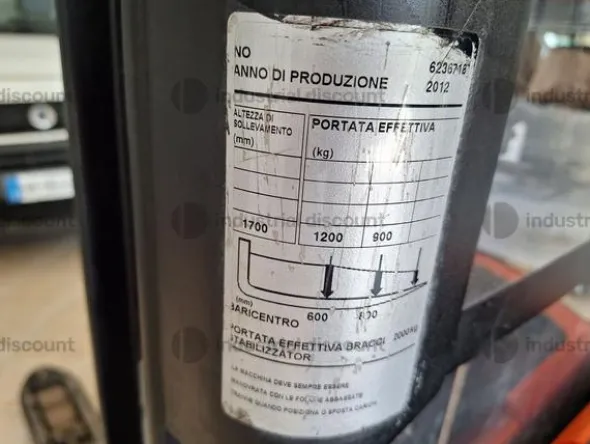 3#9370 Transpallet elettrico e manuale