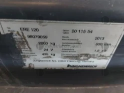 8#9470 Transpallet elettrico JungheinrichEre 120