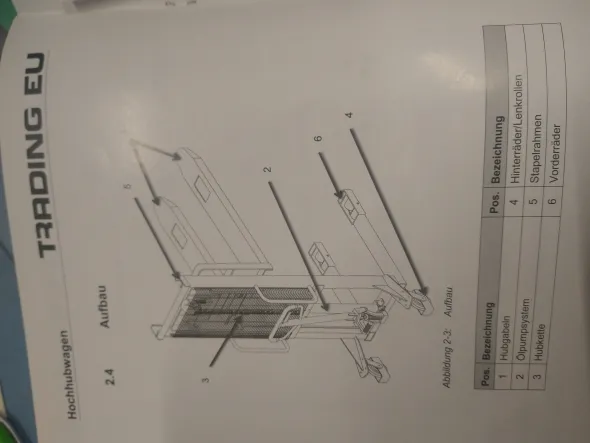 Transpallet elevatore